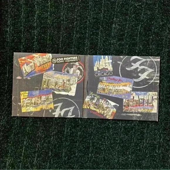 Vintage CD Sonic Highways by Foo Fighters (CD, 2014) - Picture 3 of 4